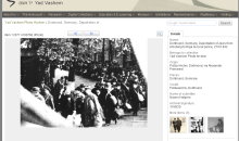 Screenshot Fotos aus Arnsberg im Online-Archiv von Jad Vaschem