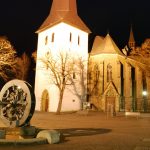 Sankt Petri Kirche bei Nacht 2