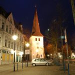 Sankt Petri Kirche bei Nacht 3