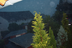 Gewitter und Hagel am 26 Juli 2008 gegen 18 Uhr 10